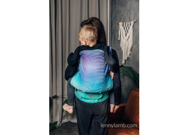 Babytrage LennyPreschool Peacock's tail fantasy