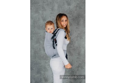 Babytrage LennyPreschool little herringbone grey