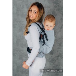 Babytrage LennyPreschool little herringbone grey