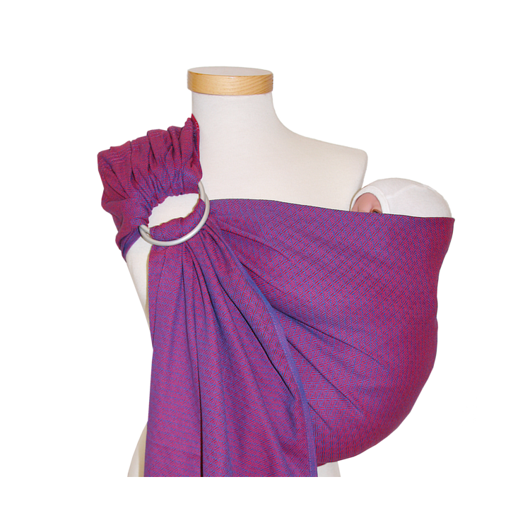 Sling Storchenwiege Leo violet