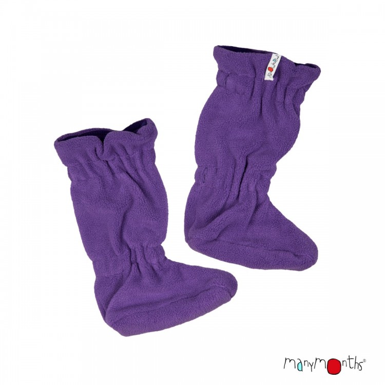 Chaussons ManyMonths ajustables acai berry